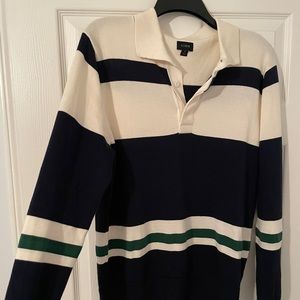 J. Crew Men’s Cotton Rugby Knit Sweater S